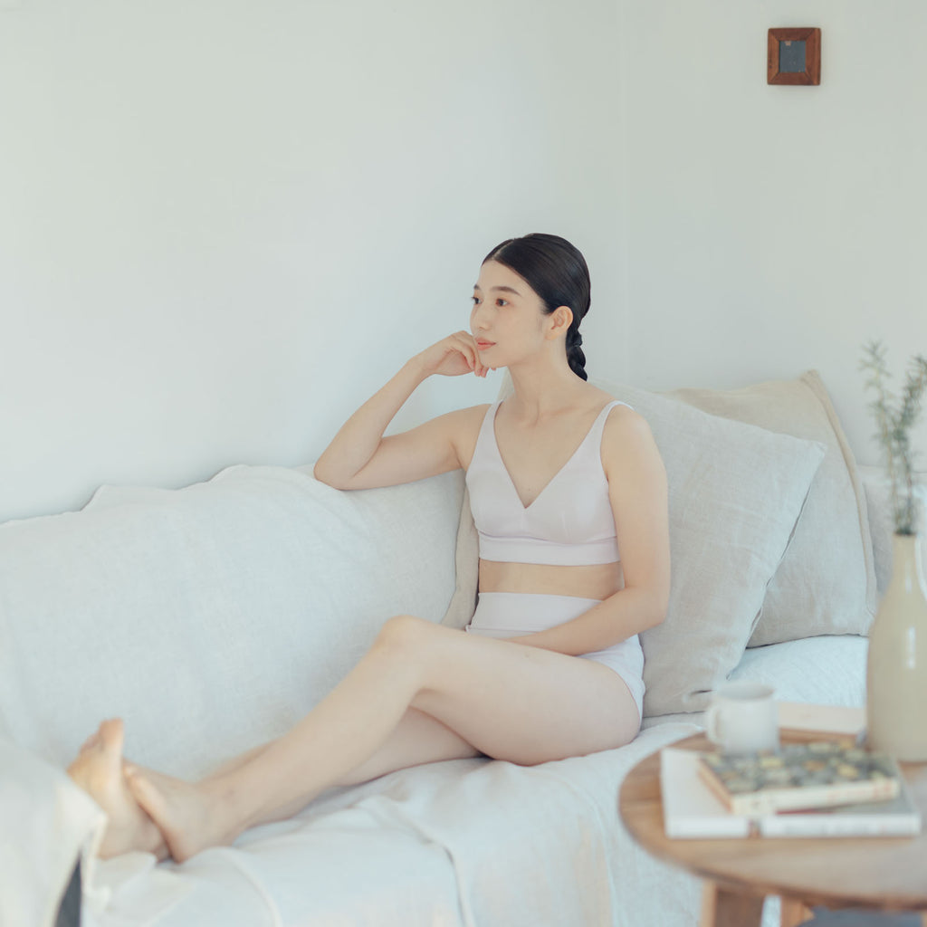 くらすこと コットンシルク mellowブラ