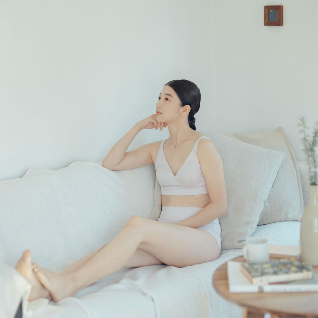 くらすこと コットンシルク mellowブラ