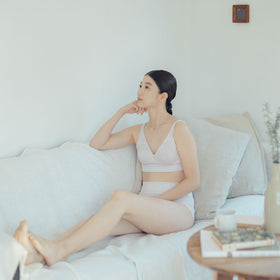 くらすこと コットンシルク mellowブラ