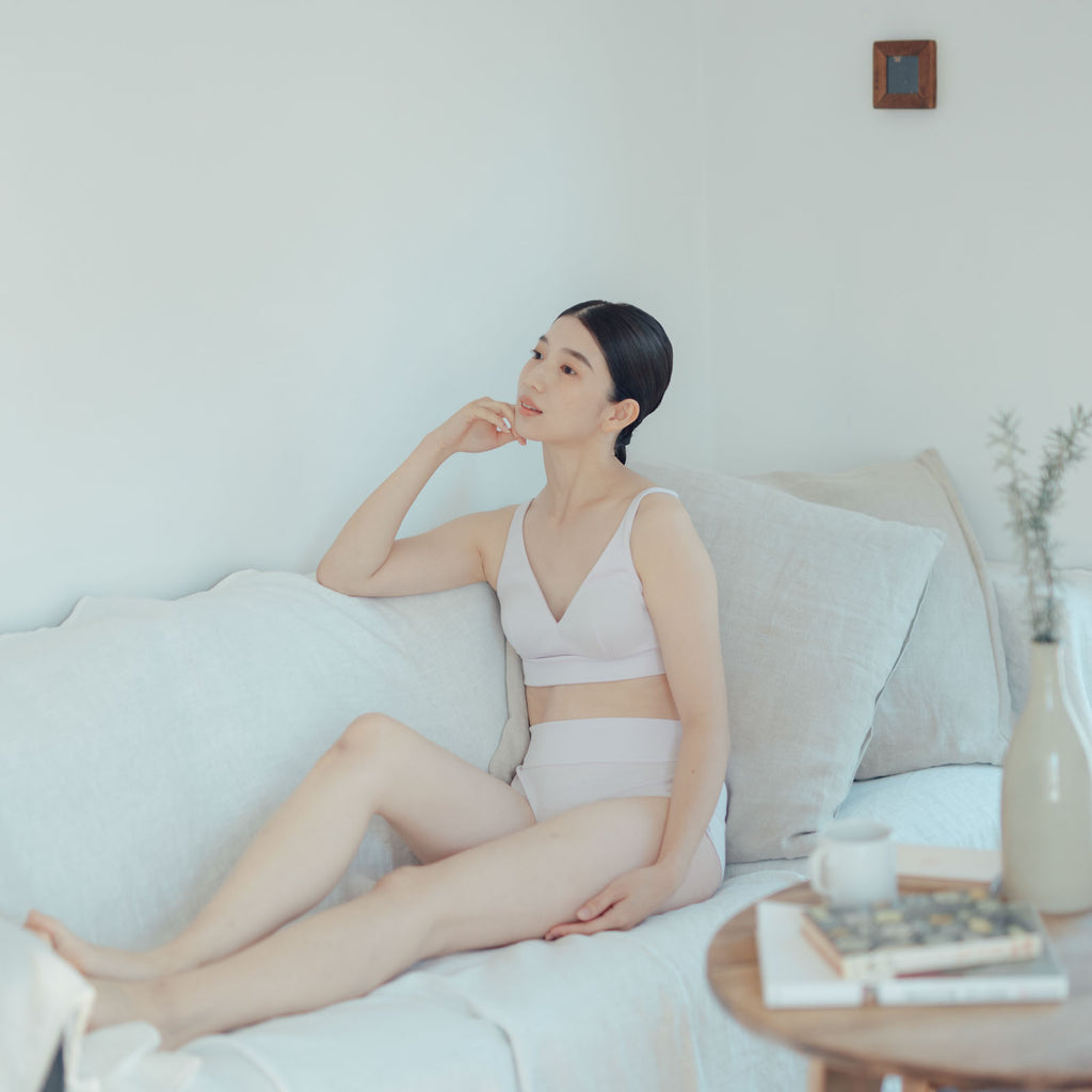 くらすこと コットンシルク mellowショーツ