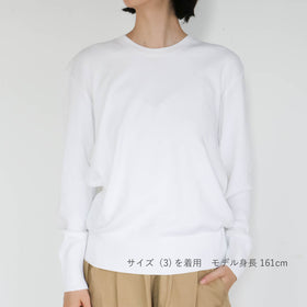 【SALE】 gicipi FRAGORA コットン クルー ニット