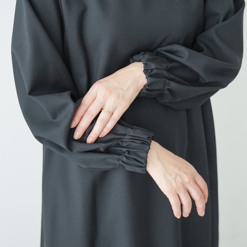 fruits of life ウールパフワンピース