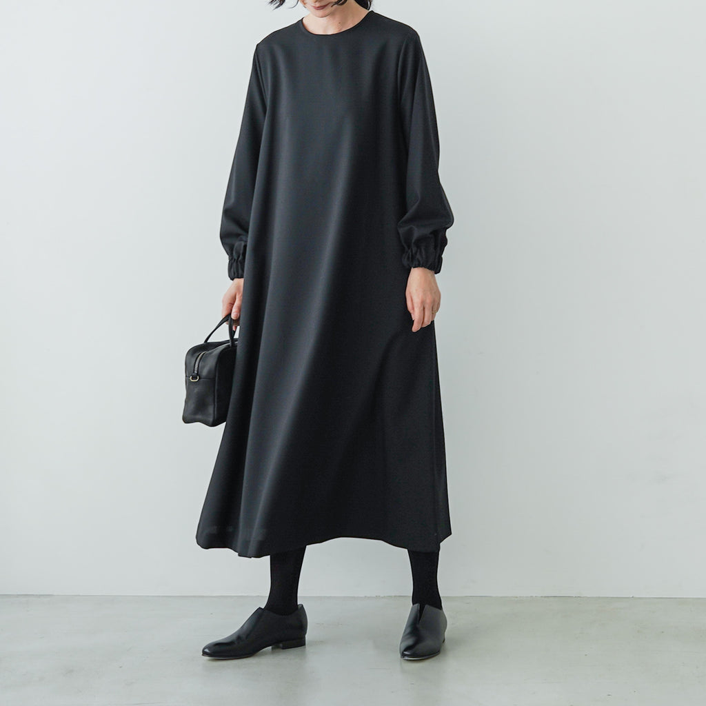 fruits of life ウールパフワンピース