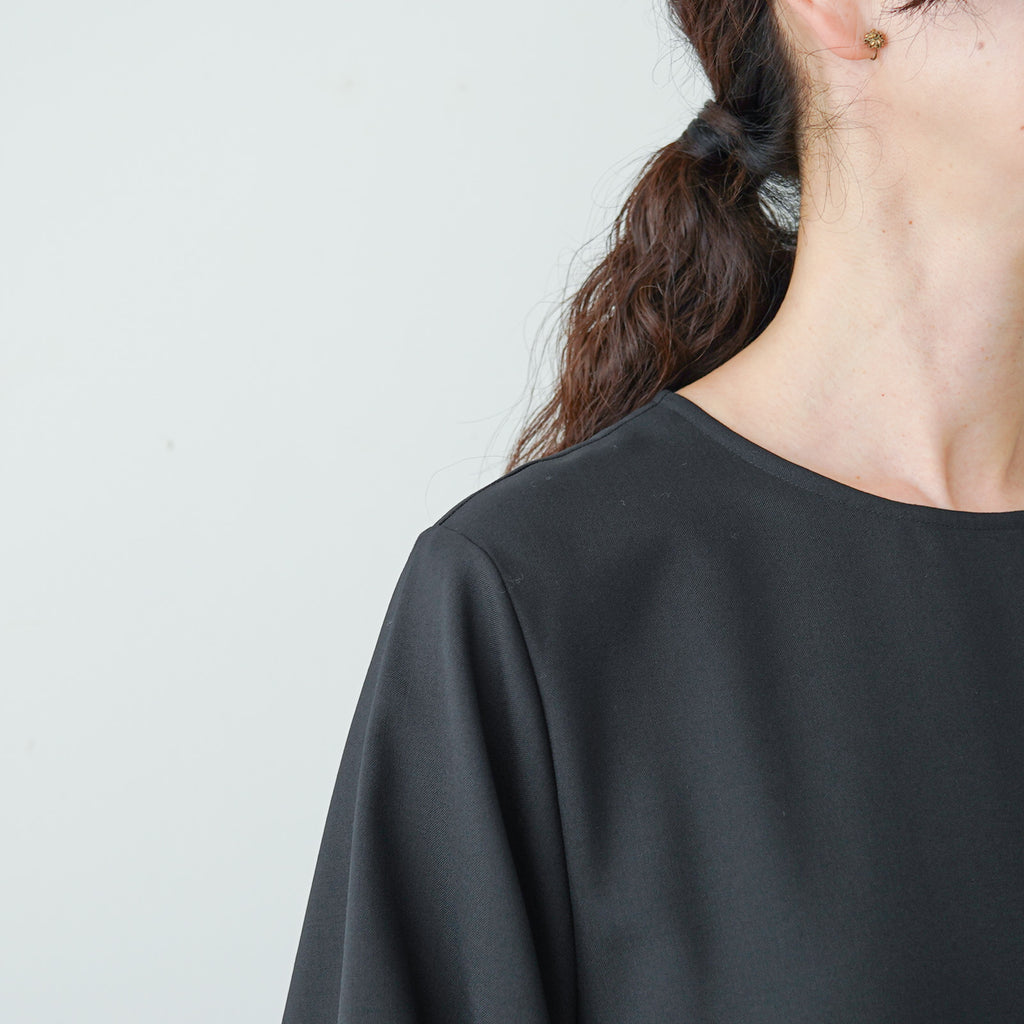 fruits of life ウールパフワンピース