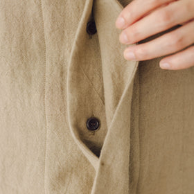 COSMIC WONDER Band collar shirt
