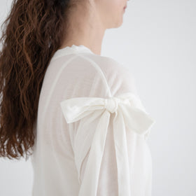 shida リボンプルオーバー