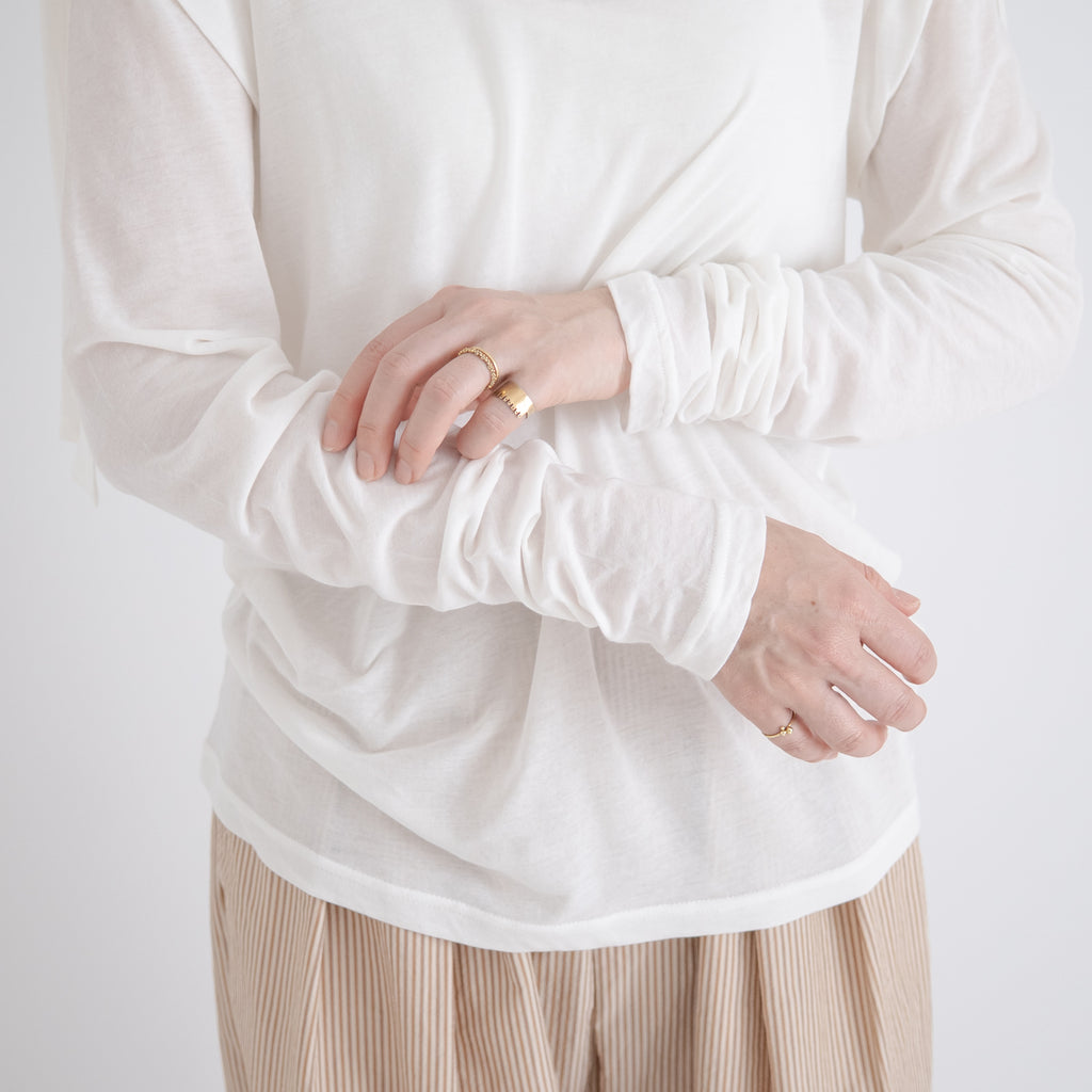 shida リボンプルオーバー