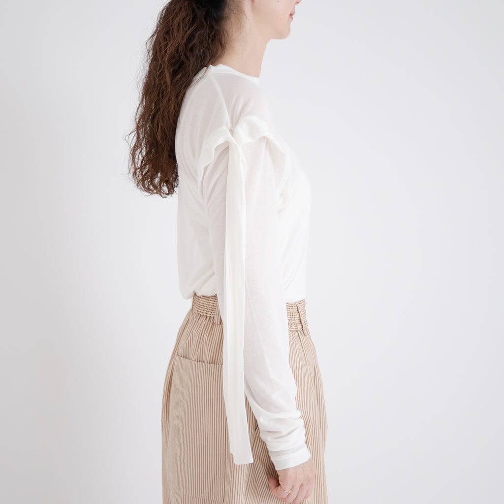 shida リボンプルオーバー