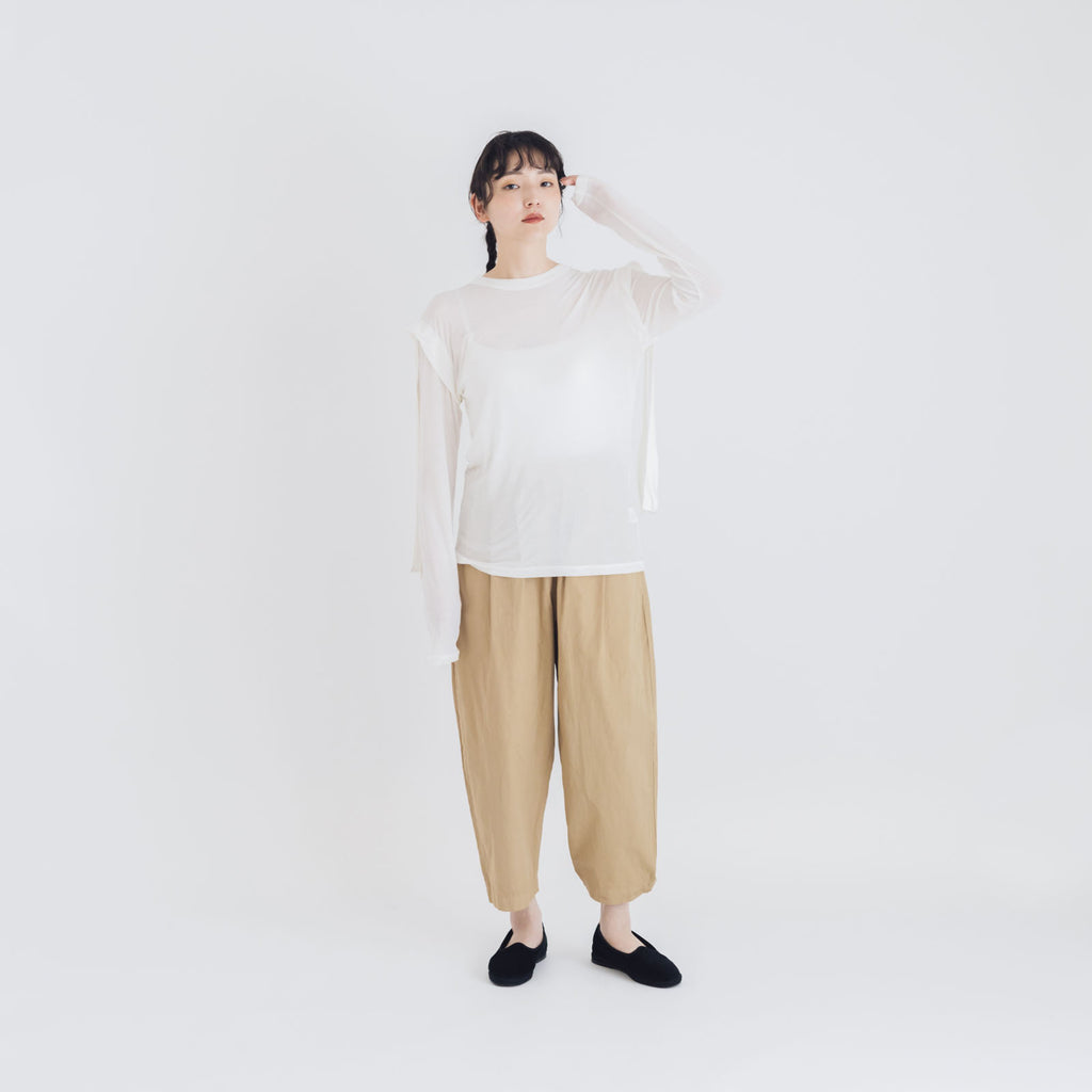 shida リボンプルオーバー