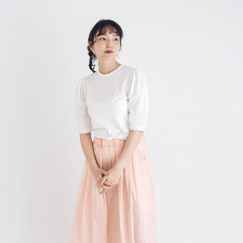 shida パフスリーブ Tシャツ