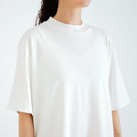 gicipi VONGOLA モックネック リラックスフィット Tシャツ