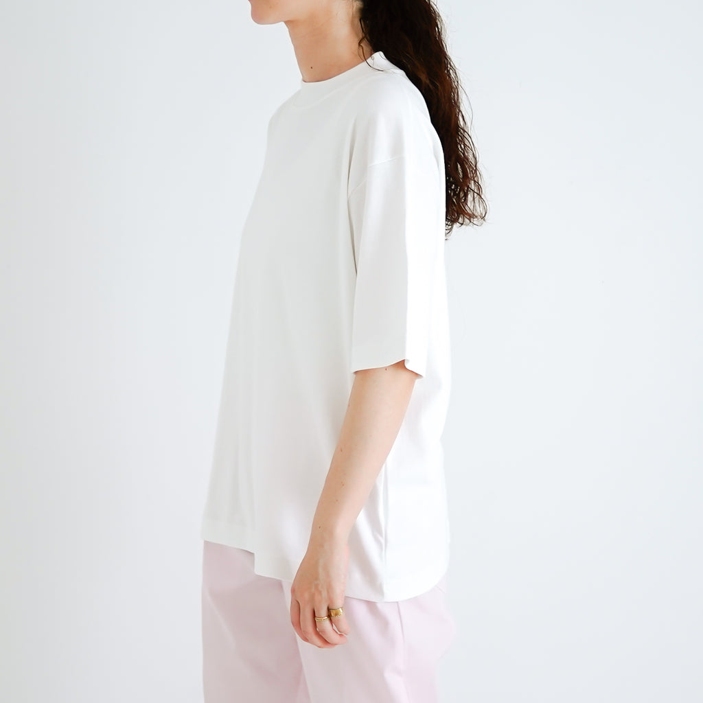 gicipi VONGOLA モックネック リラックスフィット Tシャツ