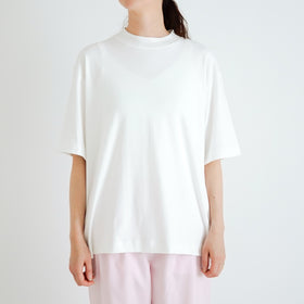 gicipi VONGOLA モックネック リラックスフィット Tシャツ