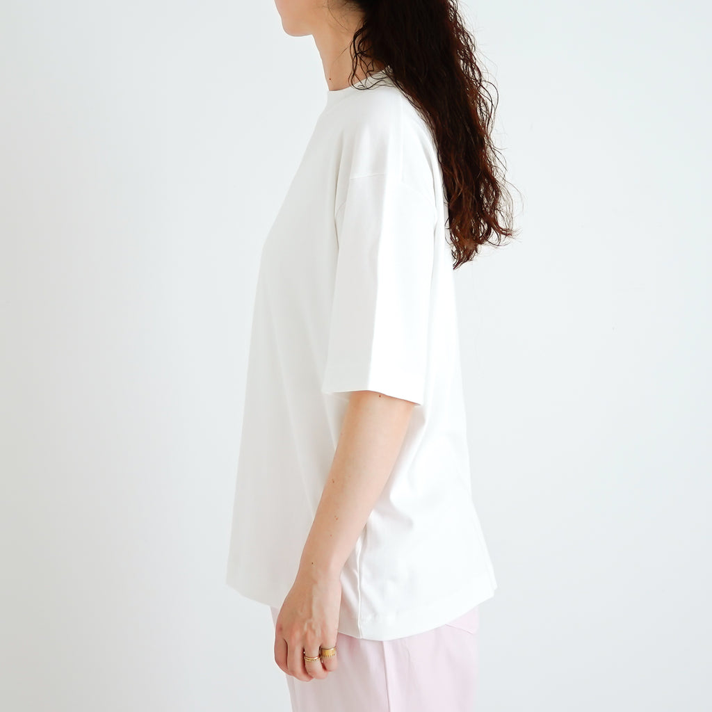 gicipi VONGOLA モックネック リラックスフィット Tシャツ