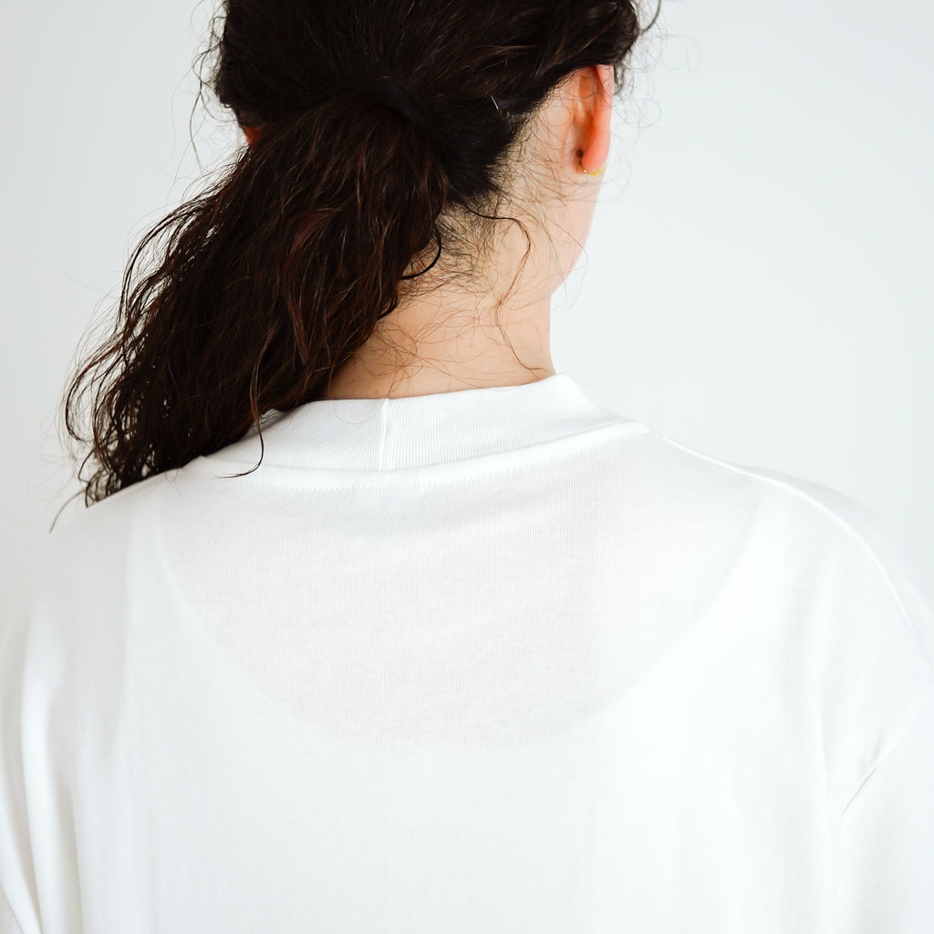 gicipi VONGOLA モックネック リラックスフィット Tシャツ