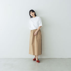 gicipi VONGOLA モックネック リラックスフィット Tシャツ