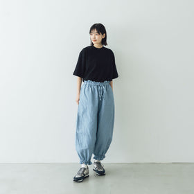 gicipi VONGOLA モックネック リラックスフィット Tシャツ