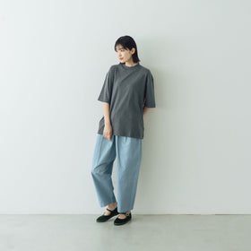 gicipi VONGOLA モックネック リラックスフィット Tシャツ