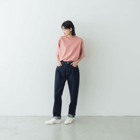 gicipi VONGOLA モックネック リラックスフィット Tシャツ