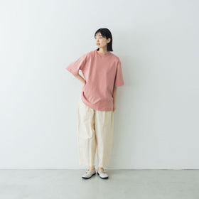 gicipi VONGOLA モックネック リラックスフィット Tシャツ