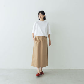 gicipi VONGOLA モックネック リラックスフィット Tシャツ