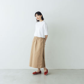 gicipi VONGOLA モックネック リラックスフィット Tシャツ