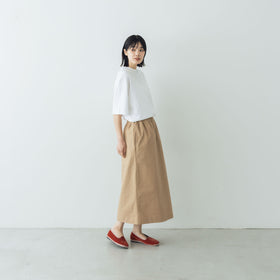 gicipi VONGOLA モックネック リラックスフィット Tシャツ