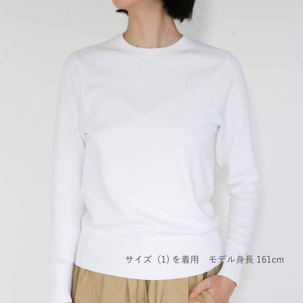 gicipi FRAGORA コットン クルー ニット