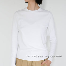 【SALE】 gicipi FRAGORA コットン クルー ニット