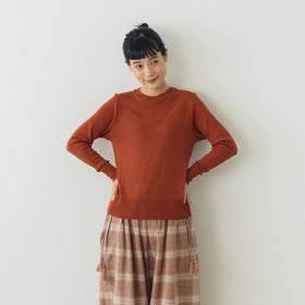 gicipi FRAGORA コットン クルー ニット