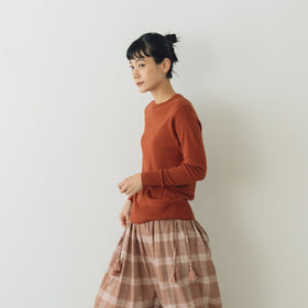 gicipi FRAGORA コットン クルー ニット