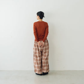 【SALE】 gicipi FRAGORA コットン クルー ニット