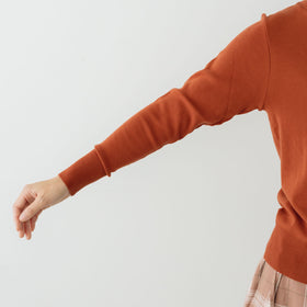 【SALE】 gicipi FRAGORA コットン クルー ニット