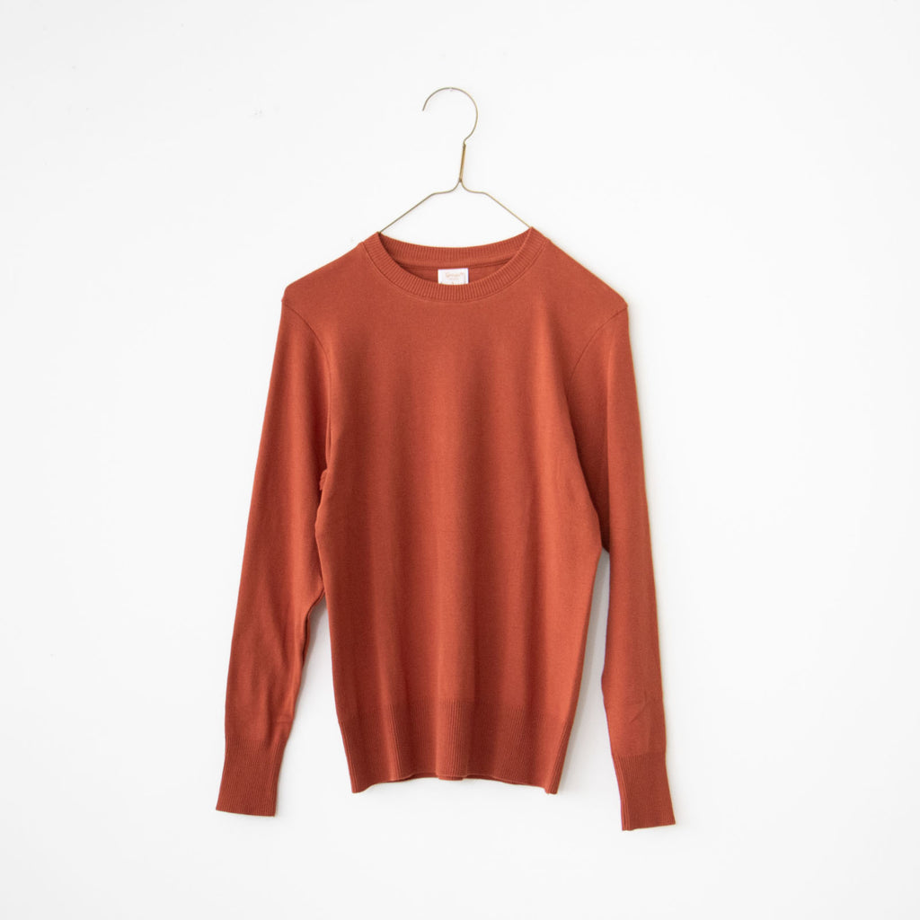 gicipi FRAGORA コットン クルー ニット