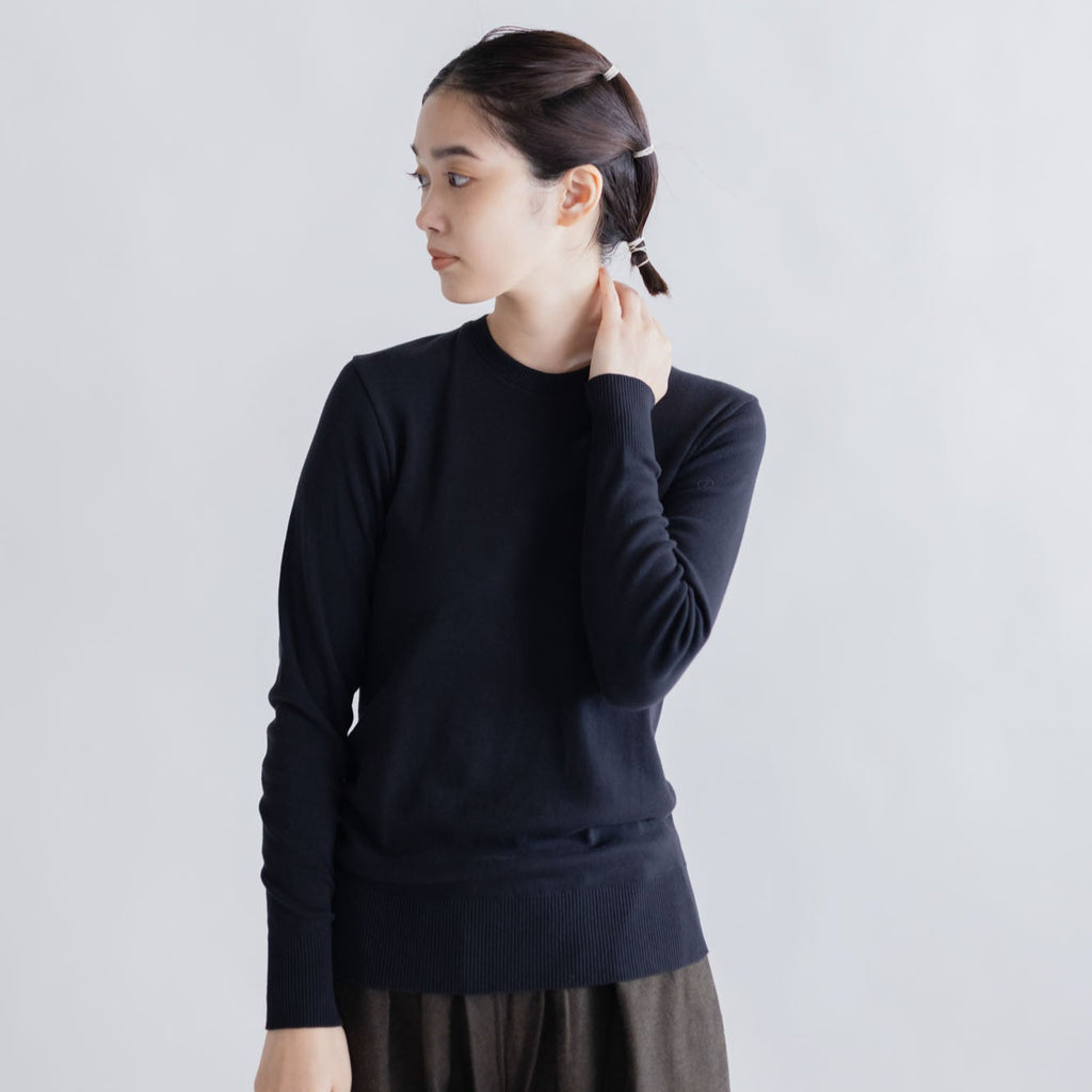 gicipi FRAGORA コットン クルー ニット