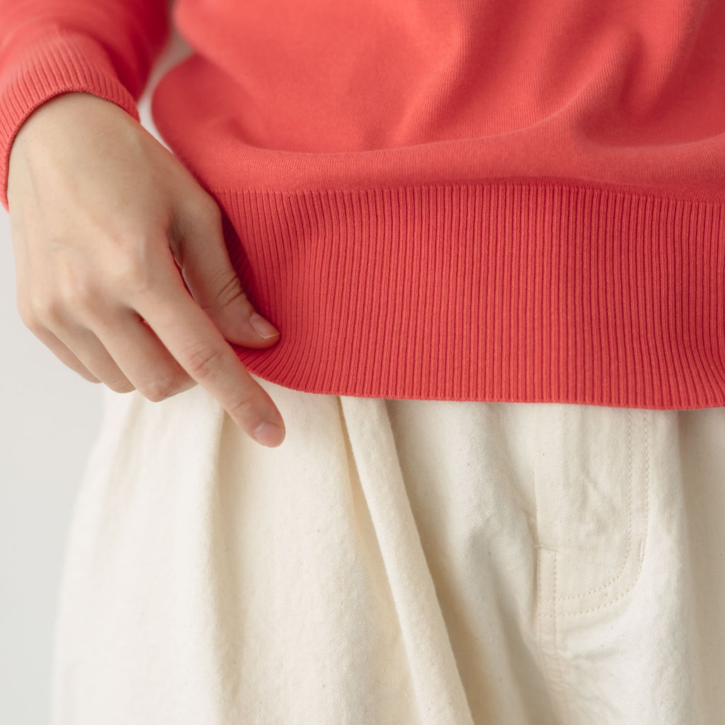 gicipi コットン タートル ニット