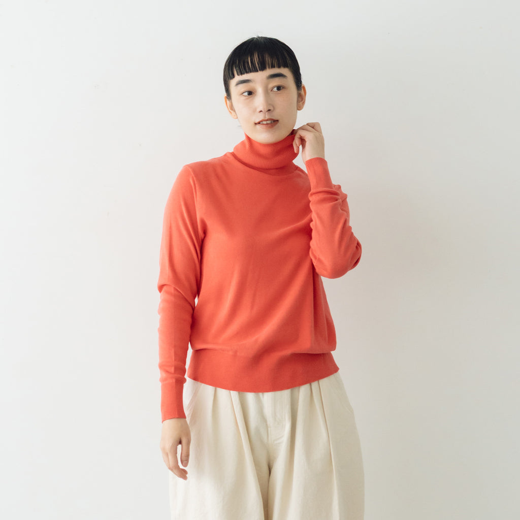 gicipi コットン タートル ニット