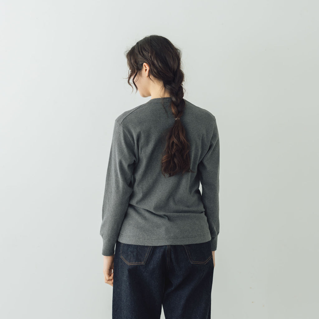 gicipi URANIO クルーネック ロングスリーブカットソー