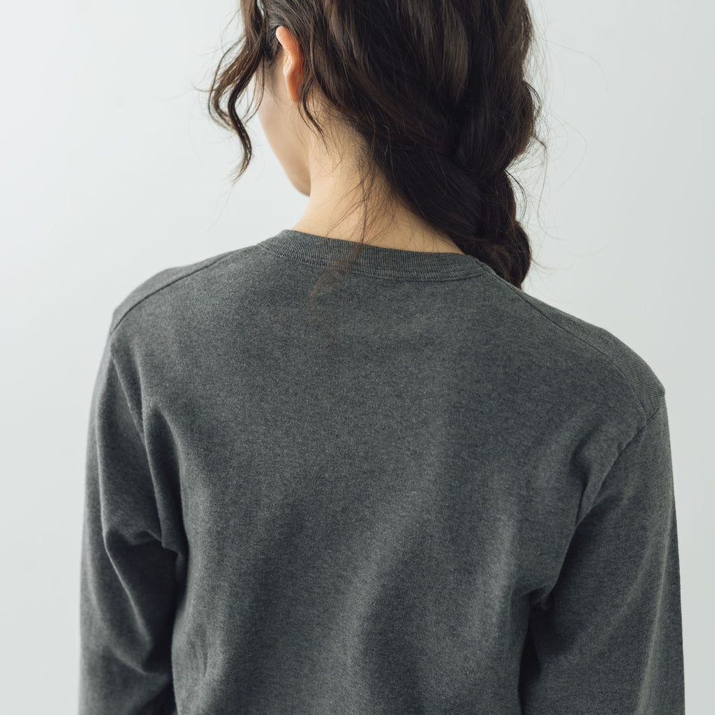 gicipi URANIO クルーネック ロングスリーブカットソー