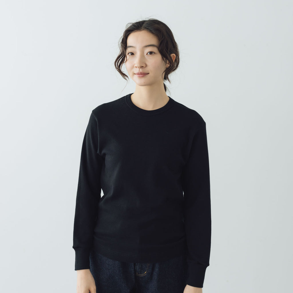 gicipi URANIO クルーネック ロングスリーブカットソー