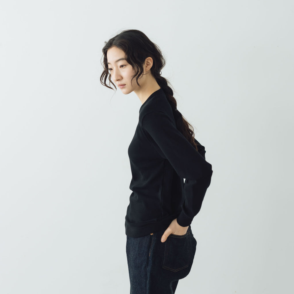 gicipi URANIO クルーネック ロングスリーブカットソー