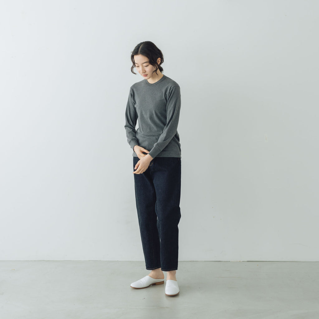 gicipi URANIO クルーネック ロングスリーブカットソー