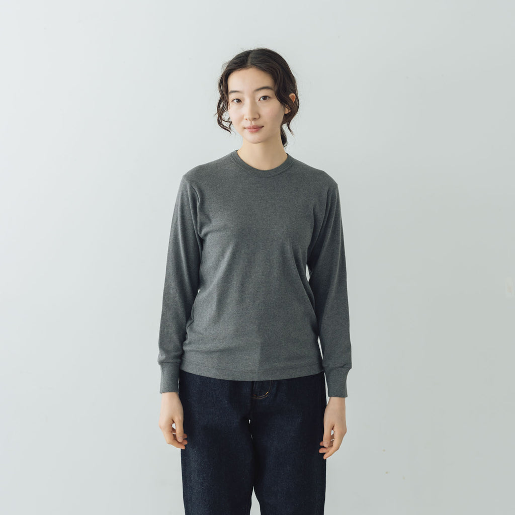 gicipi URANIO クルーネック ロングスリーブカットソー