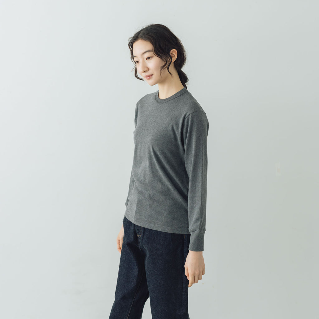 gicipi URANIO クルーネック ロングスリーブカットソー