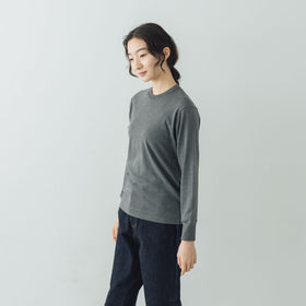 gicipi URANIO クルーネック ロングスリーブカットソー