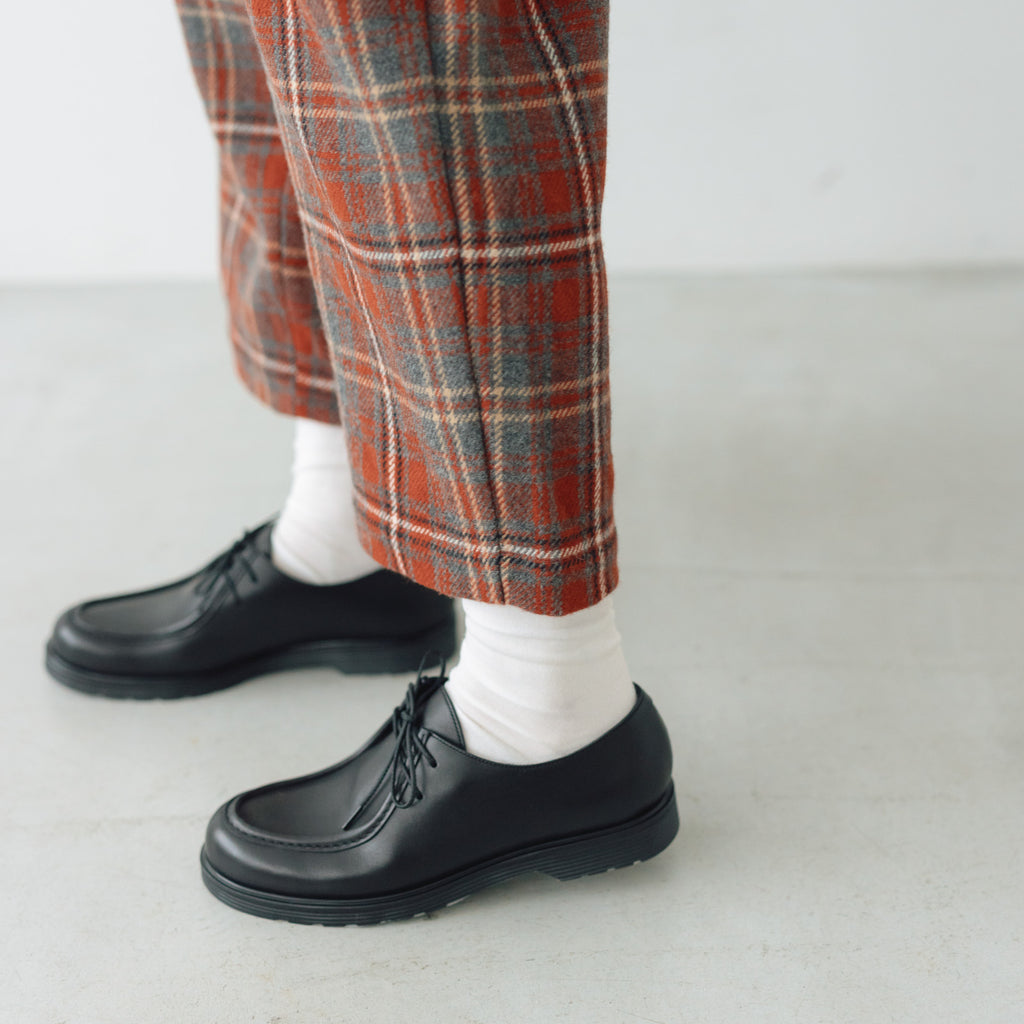 koton チェックバックワードパンツ レッド