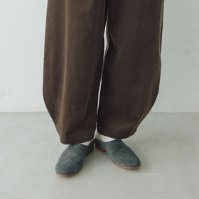 fruits of life コーデュロイバレルパンツ