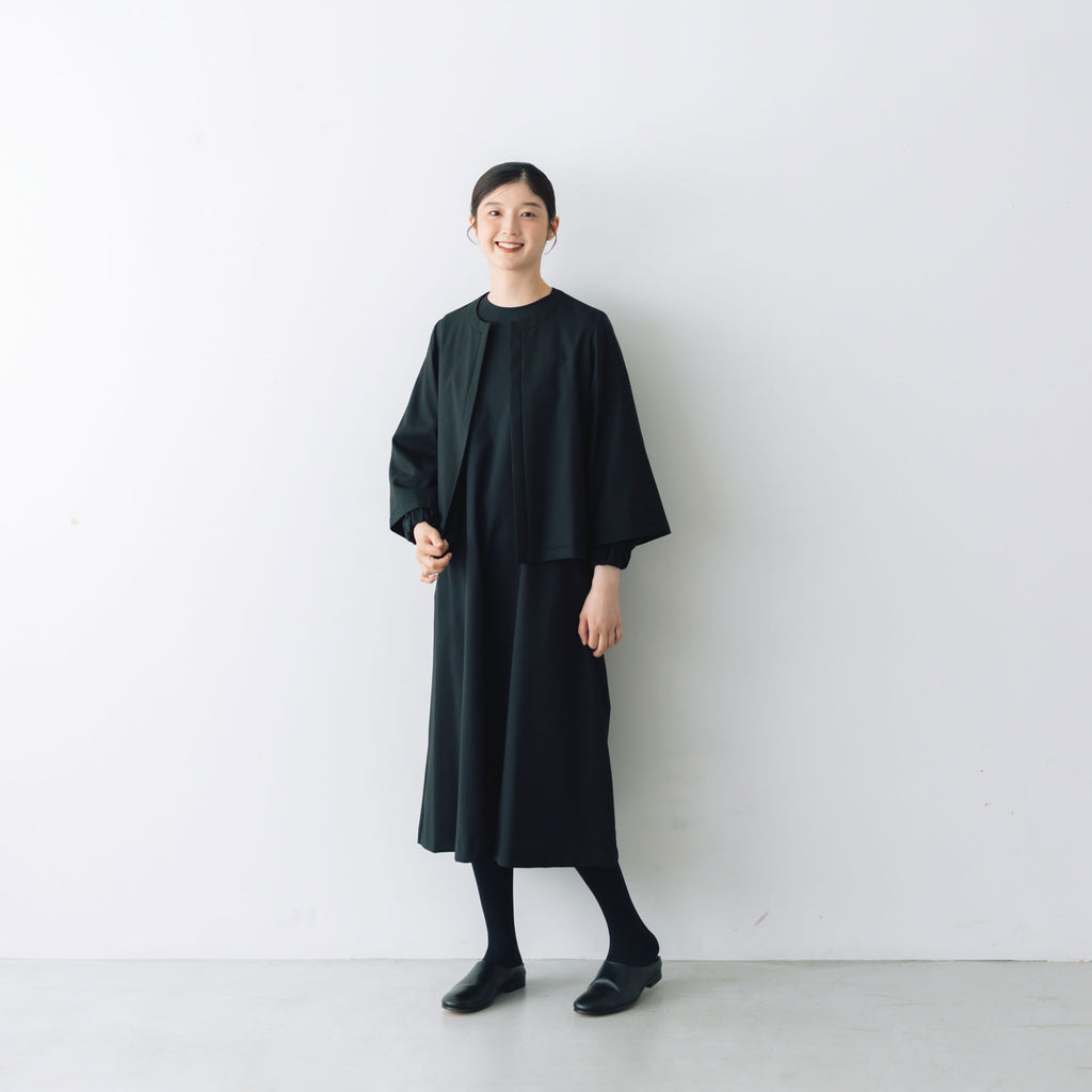 fruits of life ウールノーカラージャケット