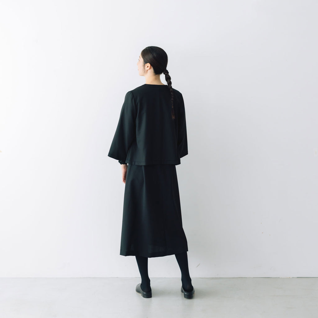 fruits of life ウールノーカラージャケット