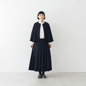 fruits of life ウールノーカラージャケット